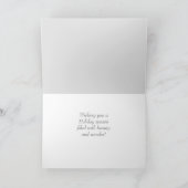 コロラドマウンテンズクリスマスカード シーズンカード (内部)