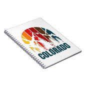 コロラドマウンテンズレトロ ノートブック (右側)