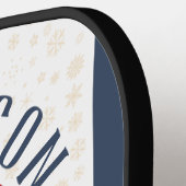 コロラドマウンテンズヴィンテージCoフラッグお土産 ピックルボールラケット (左詳細)