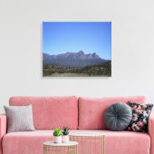 コロラドマウンテンランドスケープカラー16x20 キャンバスプリント (インサイチュ (リビング))