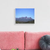 コロラドマウンテンランドスケープカラー8x10 キャンバスプリント (インサイチュ (リビング))