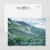 コロラドマウンテンランドスケープポストカード ポストカード (正面/裏面)