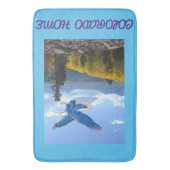 コロラドマウンテンワイルドライフナショナルパークイーグル バスマット (正面縦)