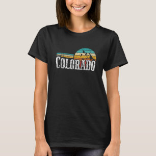 コロラドマウンテン州ホームバケーショントラベルヴィンタ Tシャツ