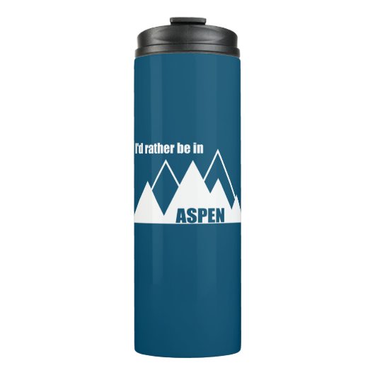 コロラドマウンテン《植物》アスペンに行きたい タンブラー (正面)