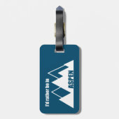 コロラドマウンテン《植物》アスペンに行きたい ラゲッジタグ (裏面縦)