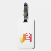 コロラドムース ラゲッジタグ (裏面縦)