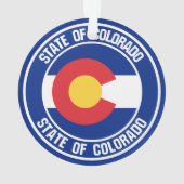 コロラドラウンドエンブレム オーナメント (裏面)