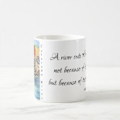 コロラドリバークリスタルミルハ絵を描ンド コーヒーマグカップ (中央)