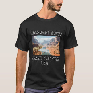コロラドリバーグランドキャニオンSw Usa Tシャツ