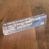 コロラドリバーネームプレート デスクネームプレート (側面)