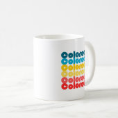 コロラドレトロ コーヒーマグカップ (正面右)