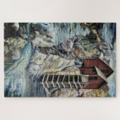 コロラドロッキーマウンテンズリバークリスタルミル ジグソーパズル (横)