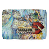 コロラドロッキーマウンテンズリバークリスタルミル バスマット (正面)