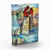 コロラドロッキーマウンテンズリバークリスタルミル フォトブロック (左)