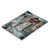 コロラドロッキーマウンテンズリバーモノグラム ノートブック (左側)