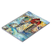 コロラドロッキーマウンテンズリバーモノグラム ノートブック (左側)