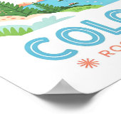 コロラドロッキーマウンテンハイサマートラベル ポスター (角)