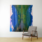 コロラドロッキー山脈と湖 タペストリー (インサイチュ)