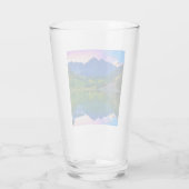 コロラドロッキー山脈と湖 タンブラーグラス (裏面)