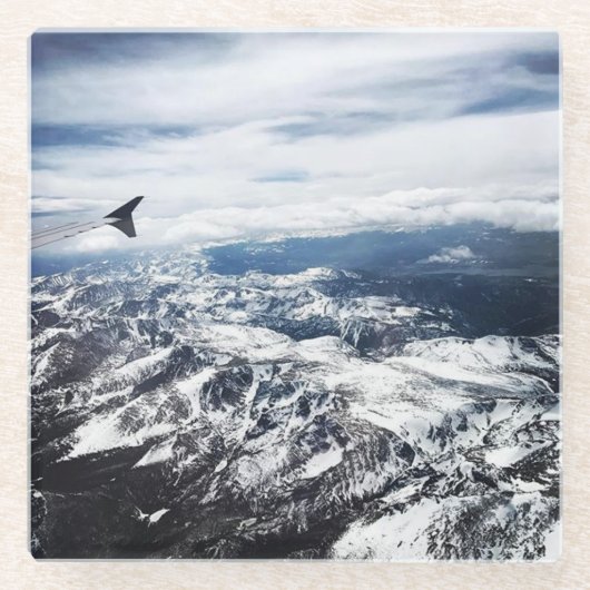 コロラドロッキー山脈 ガラスコースター (正面)