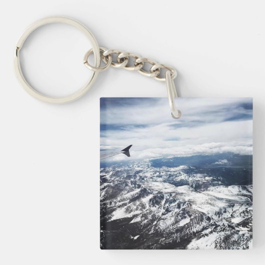 コロラドロッキー山脈 キーホルダー (正面)