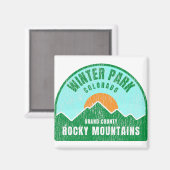 コロラドロッキー山脈 マグネット (正面/裏面)