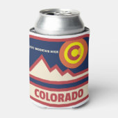 コロラドロッキー山脈 缶クーラー (缶正面)