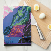 コロラドロッキー キッチンタオル (四つ折り)