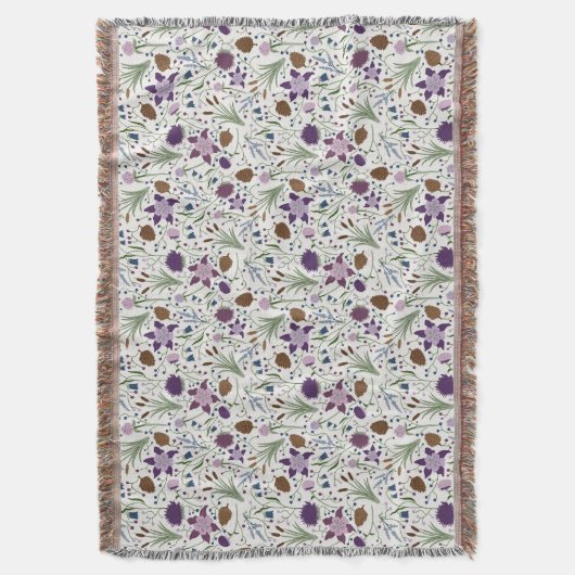 コロラドワイルドフラワーズ，オダマキ（植物），ピネコーン スローブランケット (正面縦)