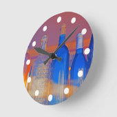 コロラドワインカントリー時計 ラウンド壁時計 (傾斜)