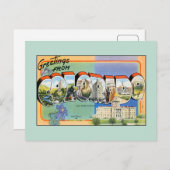 コロラドヴィンテージの挨拶 ポストカード (正面/裏面)