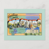 コロラドヴィンテージの挨拶 ポストカード (正面)