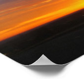 コロラド上空の日の出 ポスター (角)