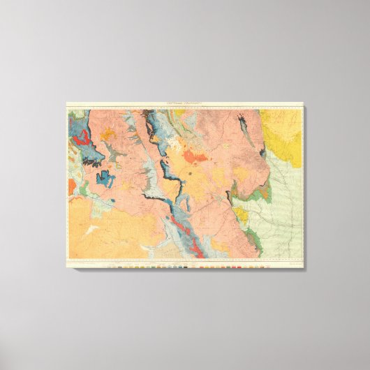 コロラド中部2 キャンバスプリント (正面)