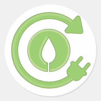 コロラド保グリーンラウンドバンパーステッカー ラウンドシール