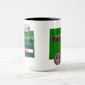 コロラド写真文字、国旗、印章、四半期、地図 マグカップ (中央)