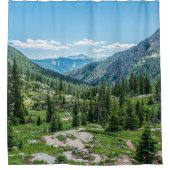 コロラド原野//驚くべき平和な景色 シャワーカーテン (正面)