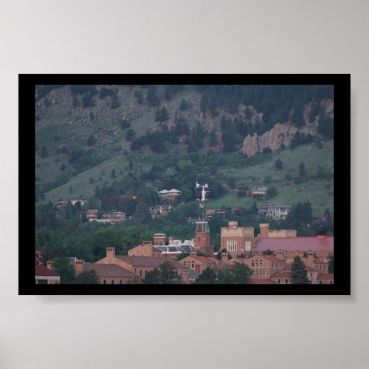 コロラド大学アット大きい石 ポスター (正面)