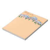 コロラド山のメモ帳 ノートパッド (回転)