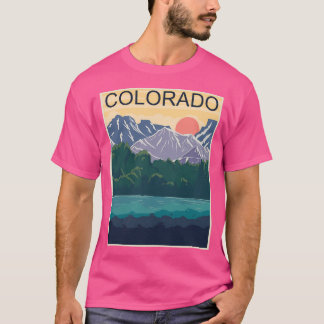 コロラド山脈アクティブ Tシャツ