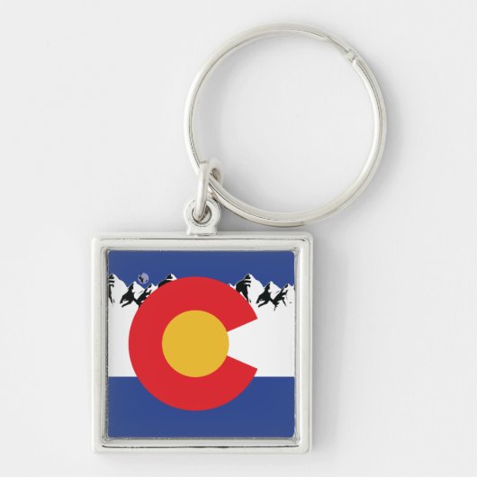 コロラド山脈 キーホルダー (正面)