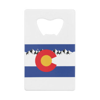 コロラド山脈 クレジットカード栓抜き