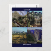 コロラド山脈 ポストカード (正面/裏面)