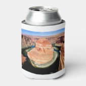 コロラド川でホースシューベンド 缶クーラー (缶正面)