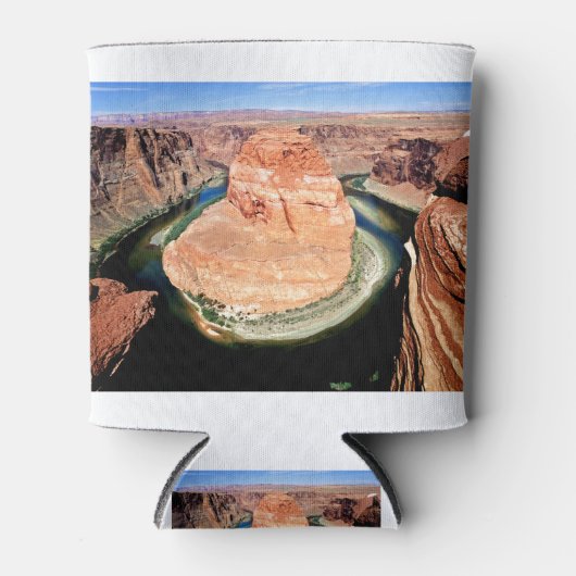 コロラド川でホースシューベンド 缶クーラー (正面)