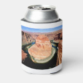 コロラド川でホースシューベンド 缶クーラー (缶裏面)