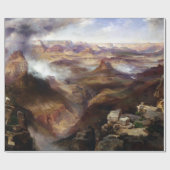 コロラド川のトーマス・モラン・グランドキャニオン ラッピングペーパー (フラット)