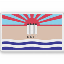 コロラド川インディアン州旗 シール