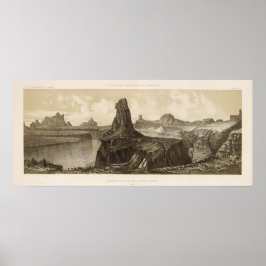 コロラド川エルバドデロスパドレス ポスター (正面)